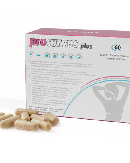 500 COSMETICS - PROCURVES PLUS NATURAL BREAST ENHANCEMENT CAPSULES