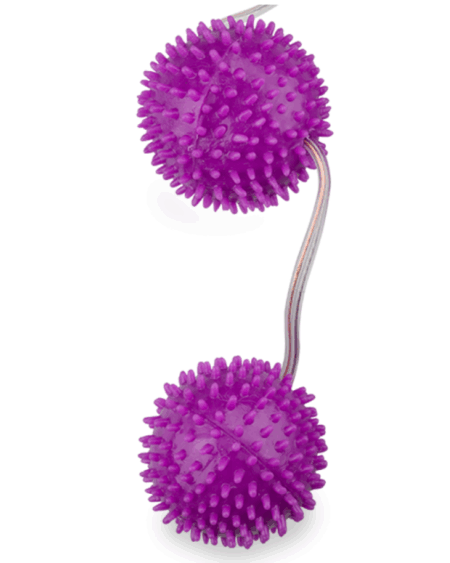 BAILE - A DEEPLY PLEASURE PURPLE TEXTURED BALLS 3.60 CM