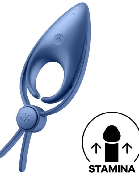 SATISFYER - SNIPER RING VIBRATOR BLUE