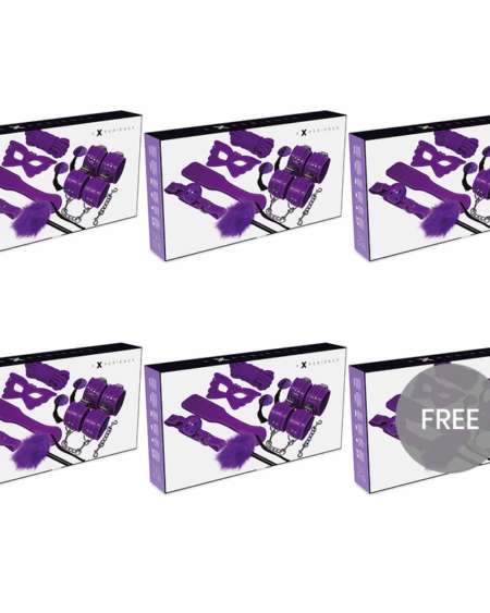EXPERIENCE - BDSM FETISH KIT PURPLE SERIES 5+1 FREE