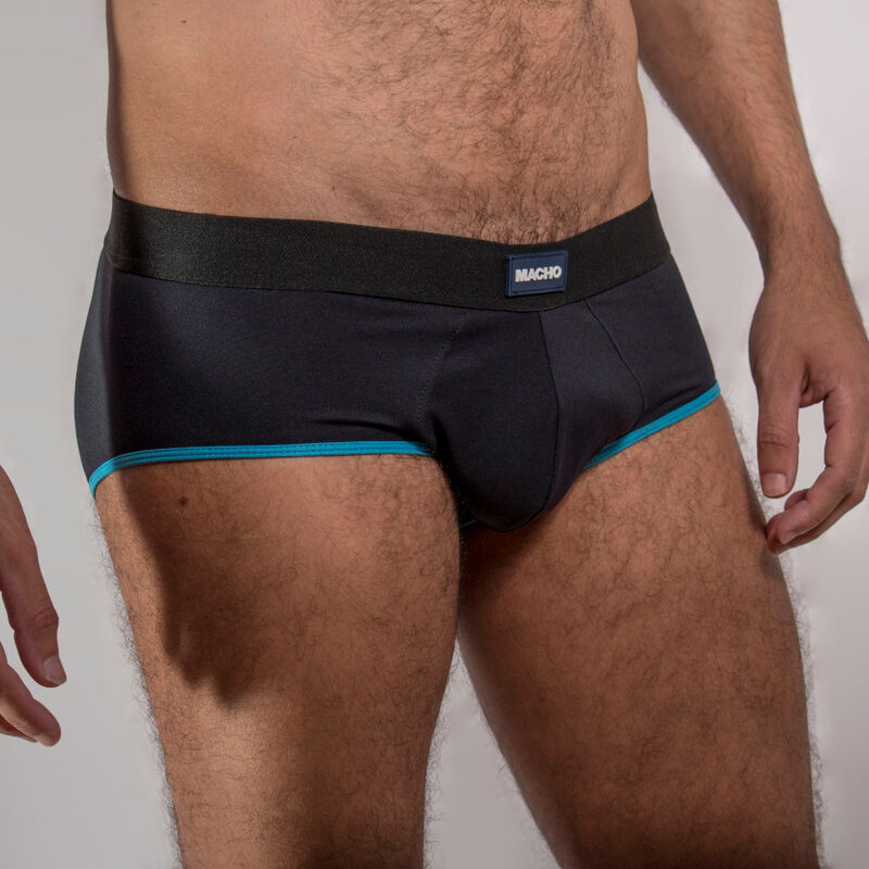 MACHO - MS24B BRIEF UNDERPANTS DARK BLUE S - Image 2