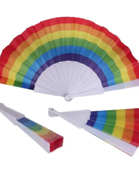 PRIDE - LGBT FLAG FABRIC FAN