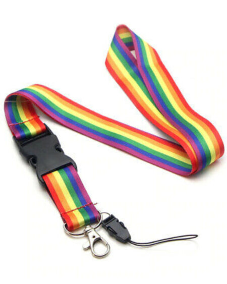 PRIDE - LGBT FLAG LANYARD