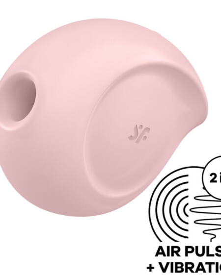 SATISFYER - SUGAR RUSH AIR PULSE STIMULATOR  VIBRATOR PINK