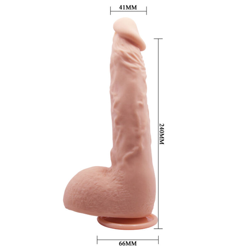 BAILE - REALISTIC DILDO JASON NATURAL 24 CM - Image 2