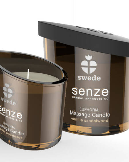 SWEDE - SENZE EUPHORIA MASSAGE CANDLE - VANILLA, SANDALWOOD