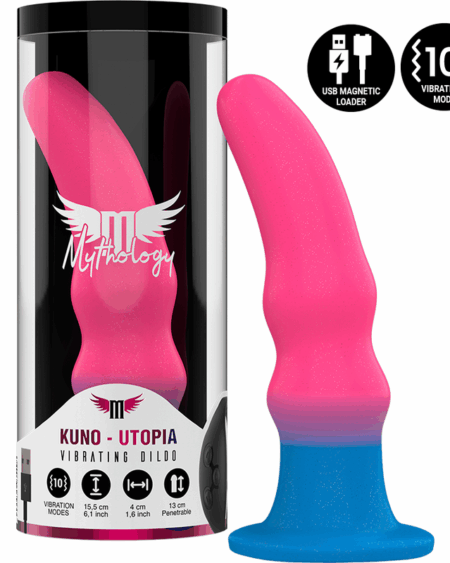 MYTHOLOGY - KUNO UTOPIA DILDO M - VIBRATOR COMPATIBLE WITH WATCHME WIRELESS TECHNOLOGY