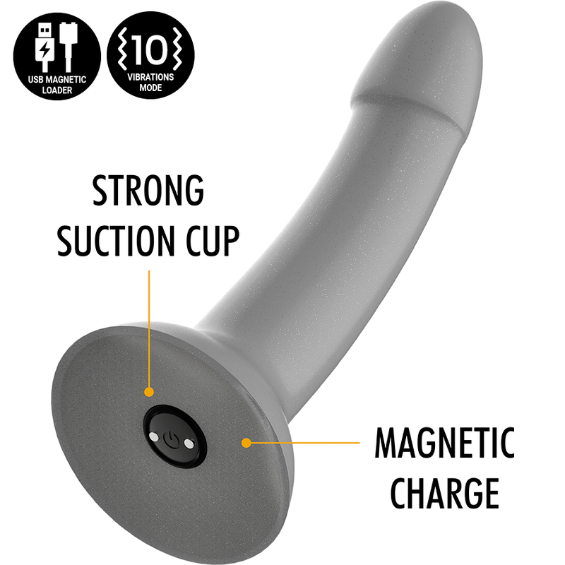 MYTHOLOGY - RUNE MAJESTIC DILDO S - VIBRATOR WATCHME WIRELESS TECHNOLOGY COMPATIBLE - Image 2