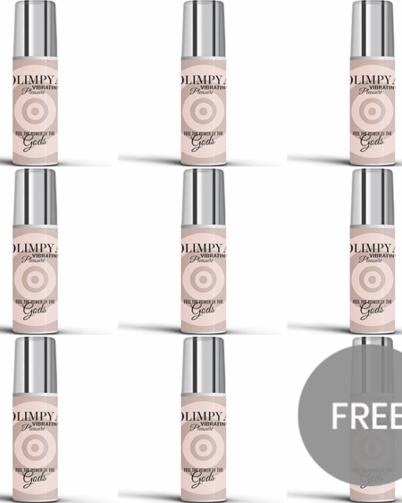 OLIMPYA - VIBRATING PLEASURE GODDESS 8 + 1  FREE