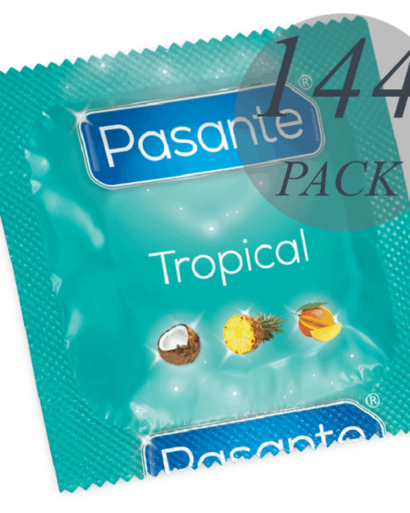 PASANTE - CONDOMS TROPICAL BAG 144 UNITS