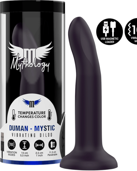 MYTHOLOGY DUMAN MYSTIC DILDO S - VIBRATOR WATCHME WIRELESS TECHNOLOGY COMPATIBLE