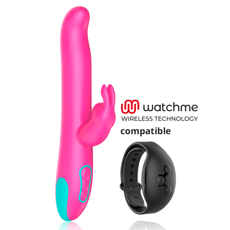HAPPY LOKY - PLUTO RABBIT VIBRATOR ROTATOR WATCHME WIRELESS TECHNOLOGY COMPATIBLE - Image 5