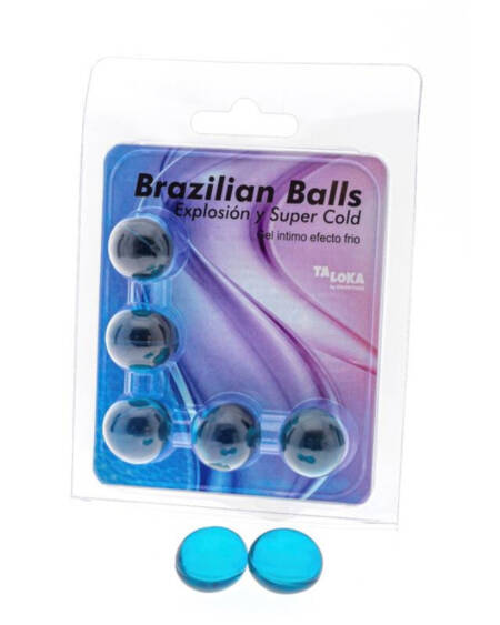 TALOKA - 5 BRAZILIAN BALLS COLD EFFECT EXCITING GEL