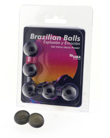 TALOKA - 5 BRAZILIAN BALLS POWER EFFECT EXCITING GEL