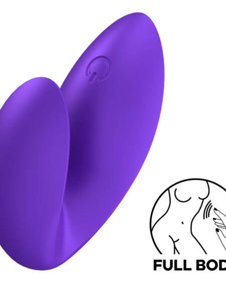SATISFYER - LOVE RIOT FINGER VIBRATOR PURPLE