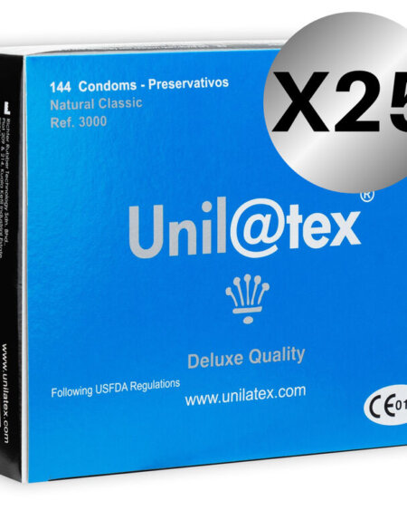 UNILATEX - NATURAL PRESERVATIVES PACK 25 X 144 UNITS