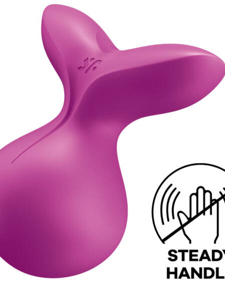 SATISFYER - VIVA LA VULVA 3 VIBRADOR LAY-ON VERDE