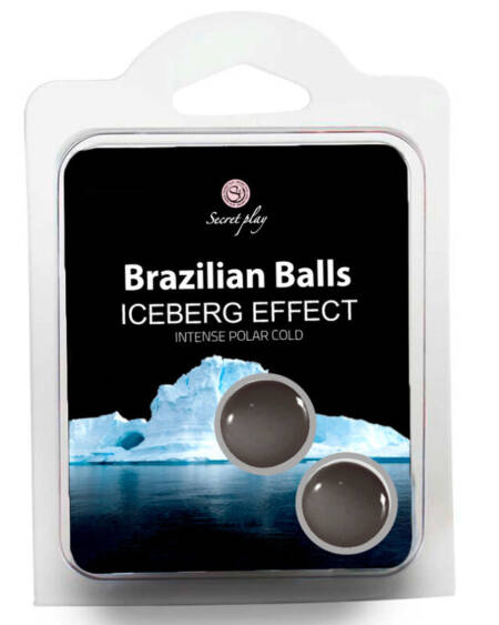 SECRET PLAY SET 2 BRAZILIAN BALLS ICEBERG EFFECT