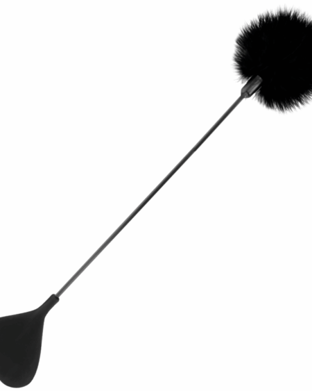DARKNESS - BLACK LOVE FEATHER WHIP 40 CM