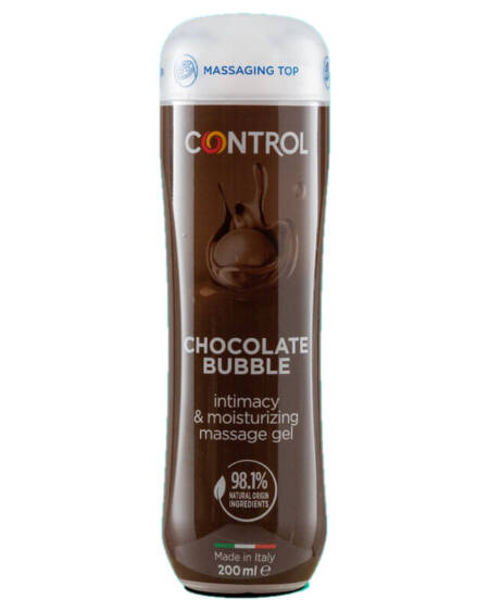 CONTROL - MASSAGE GEL 3 IN 1 CHOCOLATE BUBBLE 200 ML