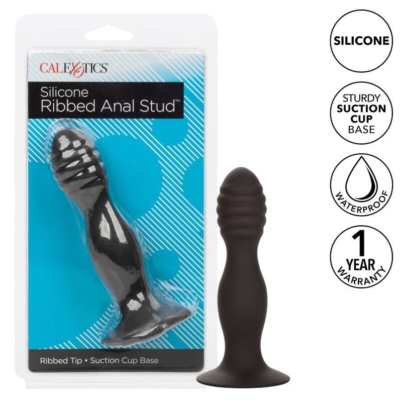 CALEXOTICS - RIBBED ANAL STUD – Bild 2