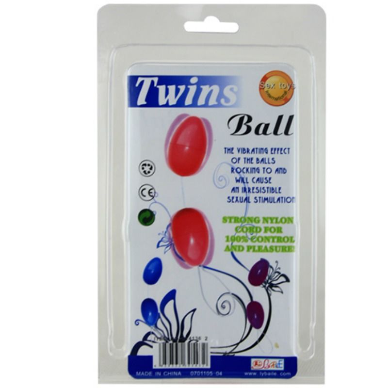 BAILE - TWINS BALLS PINK ANAL BALLS - Image 2