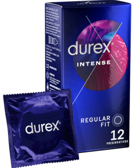 DUREX - INTENSE ORGASMIC 12 UNITS