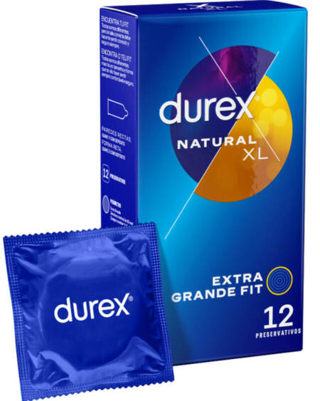 DUREX - NATURAL XL 12 UNITS