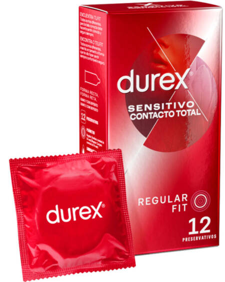DUREX - SENSITIVE CONTACT TOTAL 12 UNITS