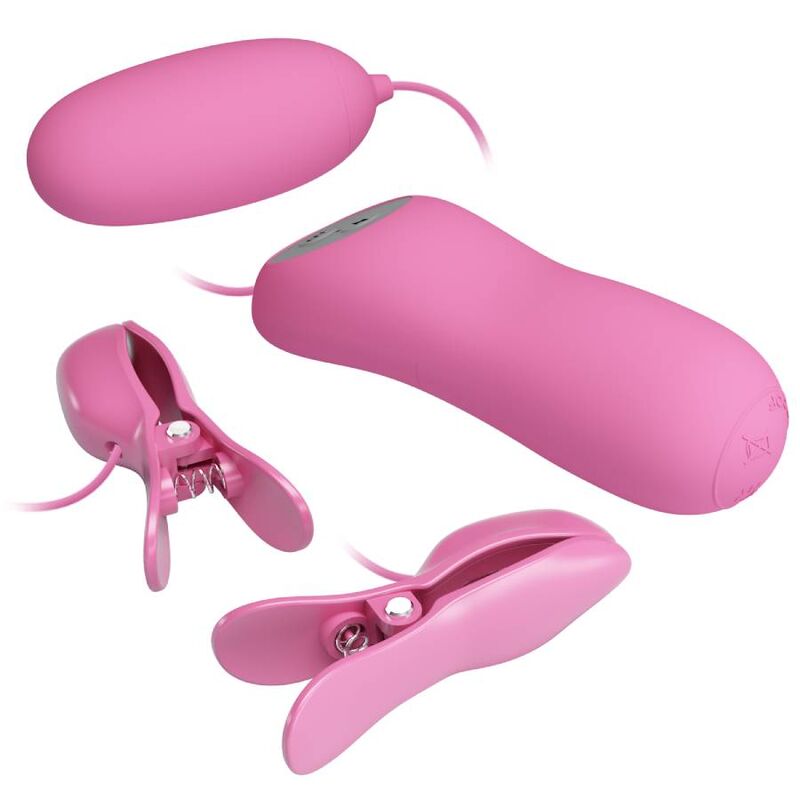 PRETTY LOVE - TWEEZERS WITH VIBRATION AND PINK ELETROSHOCK - Image 4