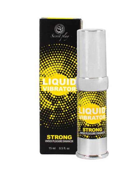 SECRETPLAY - LIQUID VIBRATOR STIMULATOR UNISEX STRONG 15 ML