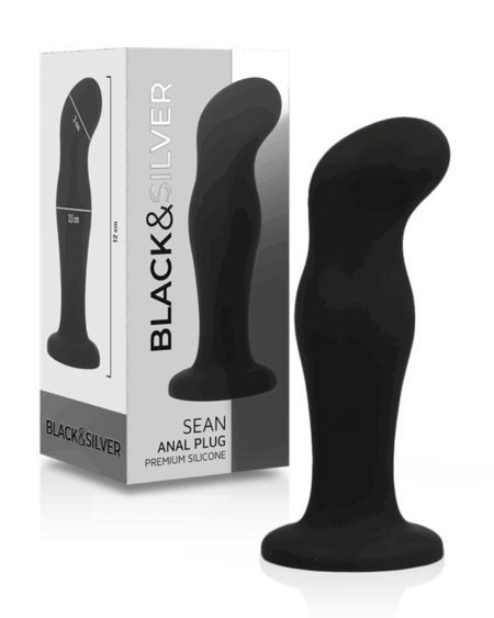 BLACKSILVER - SEAN PLUG ANAL PREMIUM SILICONE BLACK
