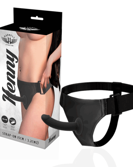 HARNESS ATTRACTION - RNES SILICONE KENNY 15 CM -O- 3.2 CM