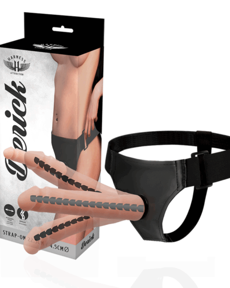 HARNESS ATTRACTION - DERICK ARTICULABLE FLESH 22.5 CM -O- 4.5 CM