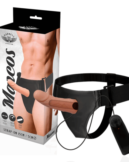 HARNESS ATTRACTION - RNES HOLLOW FRAMES WITH VIBRATOR 15 CM -O- 5 CM
