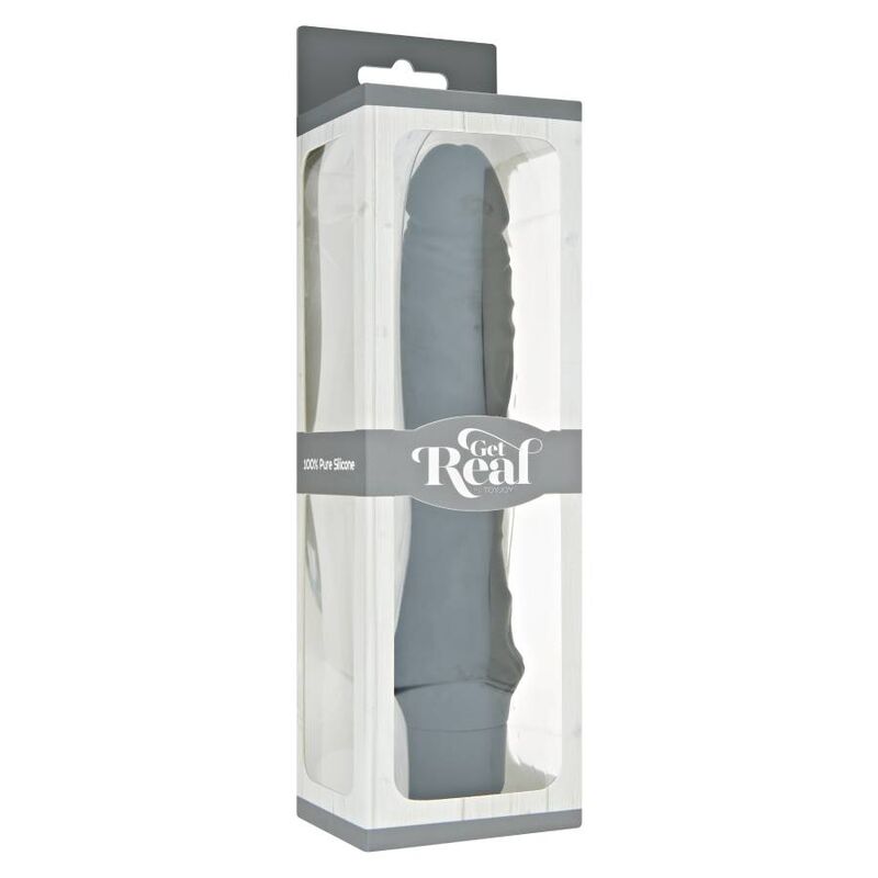 GET REAL - CLASSIC LARGE BLACK VIBRATOR - Image 3