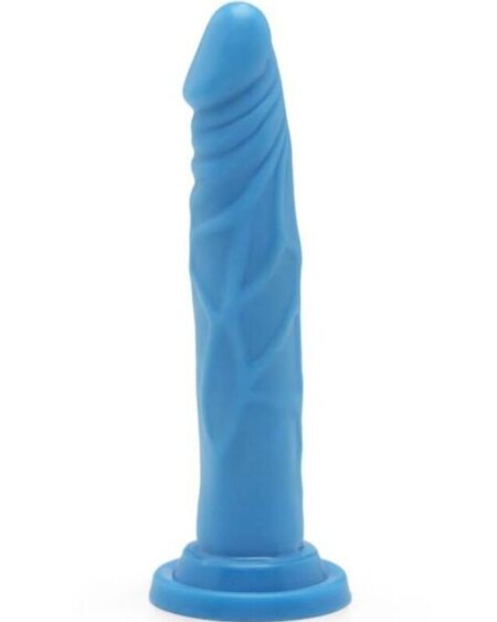 GET REAL - HAPPY DICKS DONG 19 CM BLUE