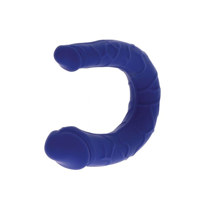 GET REAL - REALISTIC MINI DOUBLE DONG BLUE – Bild 3