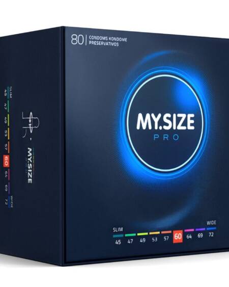MY SIZE - PRO CONDOMS 60 MM 80 UNITS