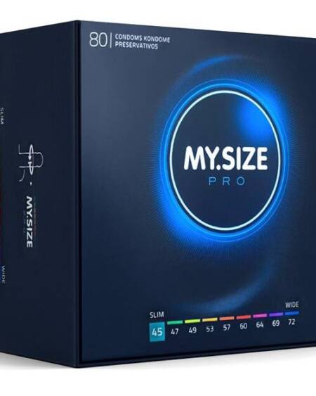 MY SIZE - PRO CONDOMS 45 MM 80 UNITS