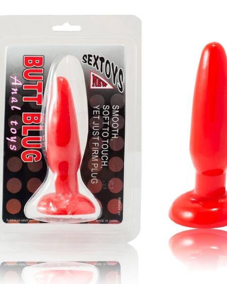 BAILE - SMALL RED ANAL PLUG 15 CM