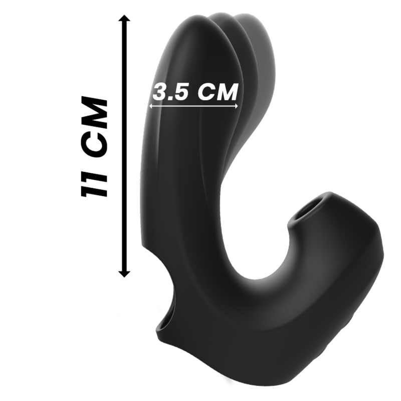 IBIZA - POWERFUL VIBRATING AND CLITORIS SUCTION THIMBLE - Image 4