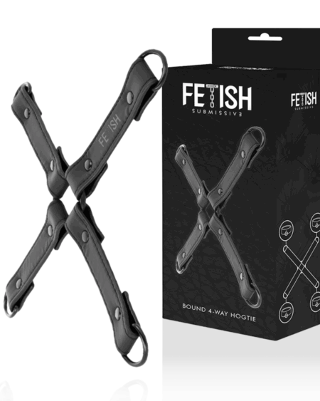 FETISH SUBMISSIVE - VEGAN LEATHER HANDCUFF UNION
