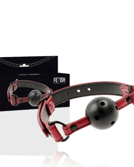 FETISH SUBMISSIVE DARK ROOM - BREATHABLE GAG