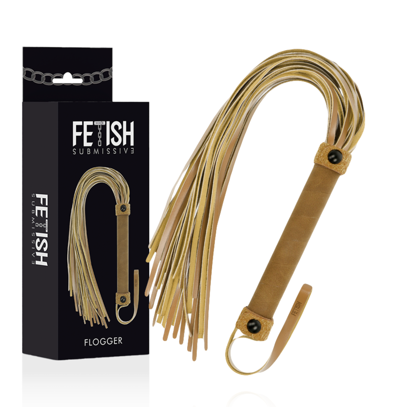 FETISH SUBMISSIVE ORIGEN - VEGAN LEATHER WHIP - Image 2
