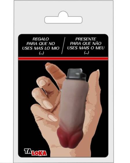 TALOKA - FANTASTIC LIGHTER IN THE SHAPE OF A FLESH COLOR PENIS