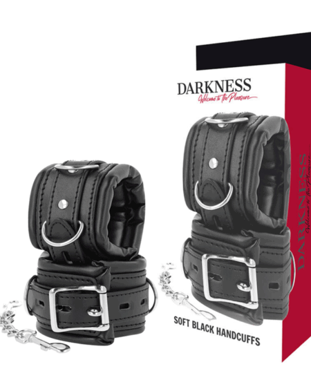 DARKNESS - PADDED BDSM HANDCUFFS