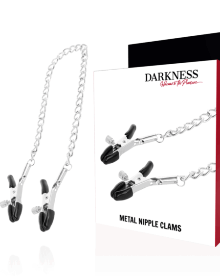 DARKNESS - ADJUSTABLE NIPPLE CLAMPS METAL