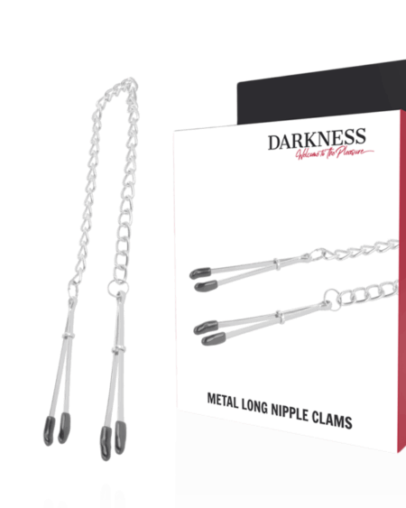 DARKNESS - ADJUSTABLE METAL NIPPLE Clamps