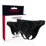 DARKNESS - UNISEX OPENING PANTIES ONE SIZE